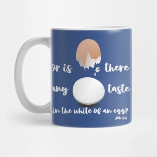 White Egg Mug